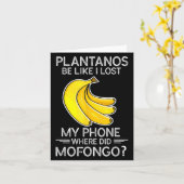 Puerto Rico Camisa De Puerto Rico Meme Funny Quote カード (黄色い花)