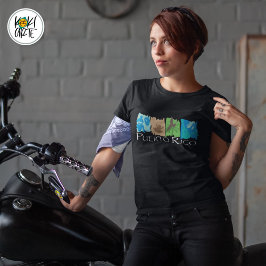 Puerto Rico Cultural Icons Tシャツ