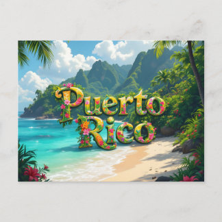 Puerto rico dreaming ポストカード