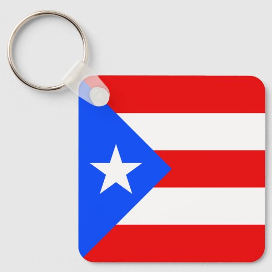 Puerto Rico Flag キーホルダー (正面)