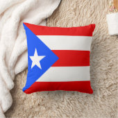 Puerto Rico Flag クッション (ブランケット)