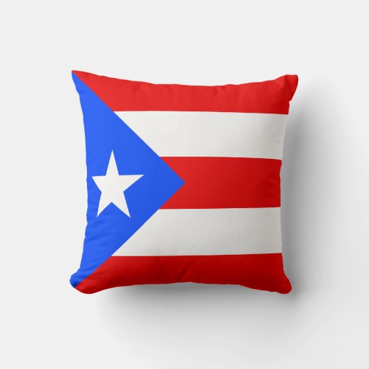 Puerto Rico Flag クッション (正面)