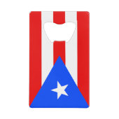 Puerto Rico Flag クレジットカード栓抜き (正面)