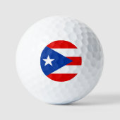 Puerto Rico flag ゴルフボール (正面)