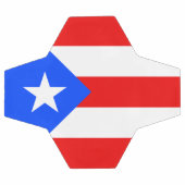 Puerto Rico Flag サッカーボール (フラット)