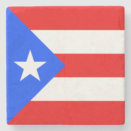 Puerto Rico Flag ストーンコースター (正面)
