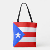 Puerto Rico Flag トートバッグ (裏面)