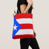 Puerto Rico Flag トートバッグ (クローズアップ)
