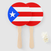 Puerto Rico Flag ハンドファン (正面&裏面)