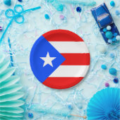 Puerto Rico Flag ペーパープレート (パーティー)