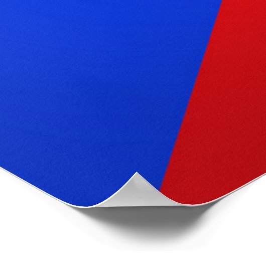 Puerto Rico Flag ポスター (角)