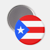 Puerto Rico Flag マグネット (正面/裏面)