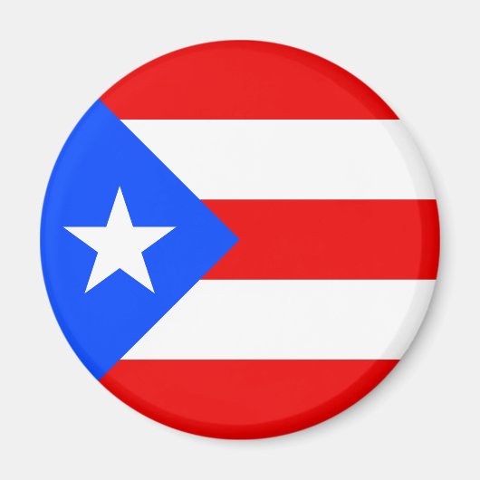 Puerto Rico Flag マグネット (正面)