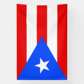 Puerto Rico Flag 横断幕 (縦)