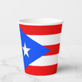 Puerto Rico Flag 紙コップ (正面)