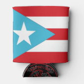 Puerto Rico Flag 缶クーラー (正面)