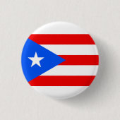 Puerto Rico flag  缶バッジ (正面)