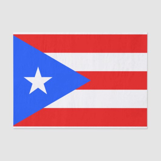 Puerto Rico Flag 薄葉紙 (正面)