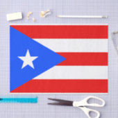 Puerto Rico Flag 薄葉紙 (クラフト)