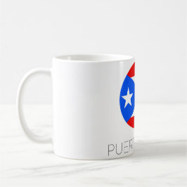 Puerto Rico Flag Travel Mug コーヒーマグカップ
