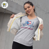 Puerto Rico Heartbeat Tシャツ
