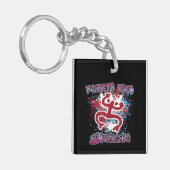 Puerto Rico Koki Taíno Street Art Graffiti キーホルダー (正面左)