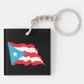 Puerto Rico Koki Taíno Street Art Graffiti キーホルダー (裏面)