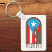 Puerto Rico Morro Garita Arc キーホルダー (正面)