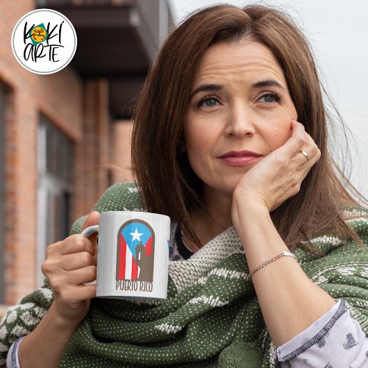 Puerto Rico Morro Garita Arc コーヒーマグカップ