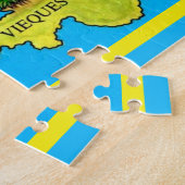 Puerto rico Postcard 16x20  ジグソーパズル (側面)