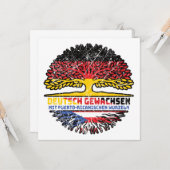 Puerto Rico Puerto-ricanisch Deutsch Deutschland カード (正面/裏面インサイチュ)