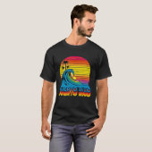 Puerto Rico Retro Throwback Surf & Beach Souvenir Tシャツ (正面フル)