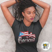Puerto Rico Strong Boricua pride Tシャツ