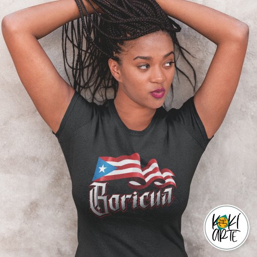 Puerto Rico Strong Boricua pride Tシャツ