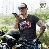 Puerto Rico Strong Boricua pride Tシャツ