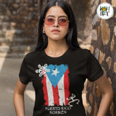 Puerto Rico Taino Heritage Flag Tシャツ