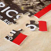 Puerto Rico Travel 11x14 Jigsaw Puzzle ジグソーパズル (側面)