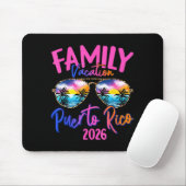 Puerto Rico Vacation 2026 Souvenir Matching Family マウスパッド (マウス)