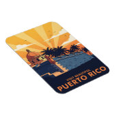 Puerto Rico Vintage travel マグネット (右側)