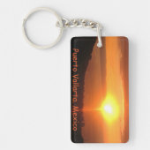 Puerto Vallarta、メキシコの記念品のkeychain キーホルダー (正面)