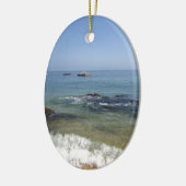 Puerto Vallarta、メキシコのLas Caletasのビーチ セラミックオーナメント (左)