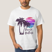 PUERTO VALLARTA Mexico Beach Vacation Spring Break Tシャツ (正面)