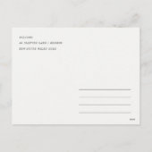 Puerto Vallarta Mexico Watercolor Landscape Travel シーズンポストカード (裏面)