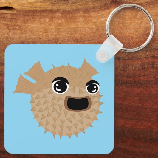 Puffer Fish キーホルダー (裏面)