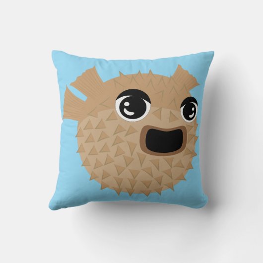 Puffer Fish クッション (裏面)