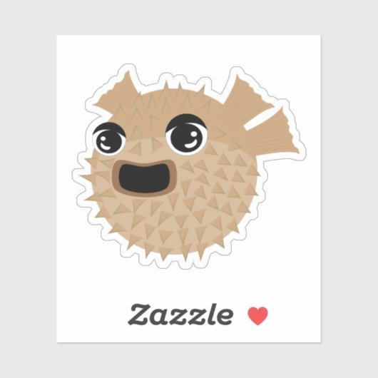 Puffer Fish シール (シート)