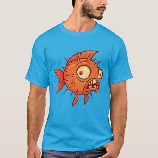 Pufferfish Tシャツ (正面)