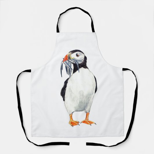 Puffin apron エプロン (正面)
