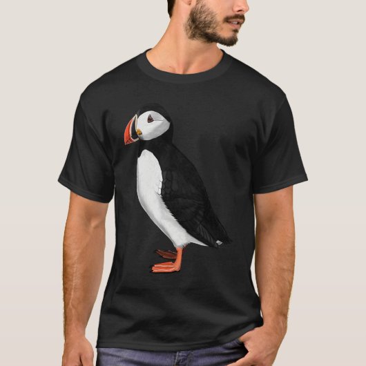 Puffin Bird Bird Birdwatcher Animal Biologist Tシャツ (正面)
