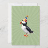 Puffin Birthday Invitation 招待状 (裏面)